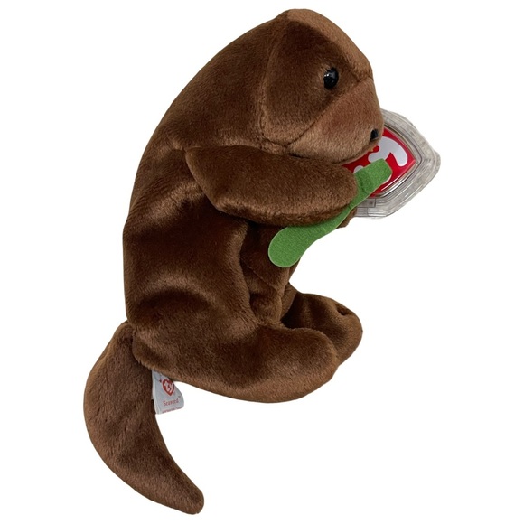 1995 Ty Beanie Baby Babies Seaweed The Otter With Tags Style - 4080 - Picture 4 of 8